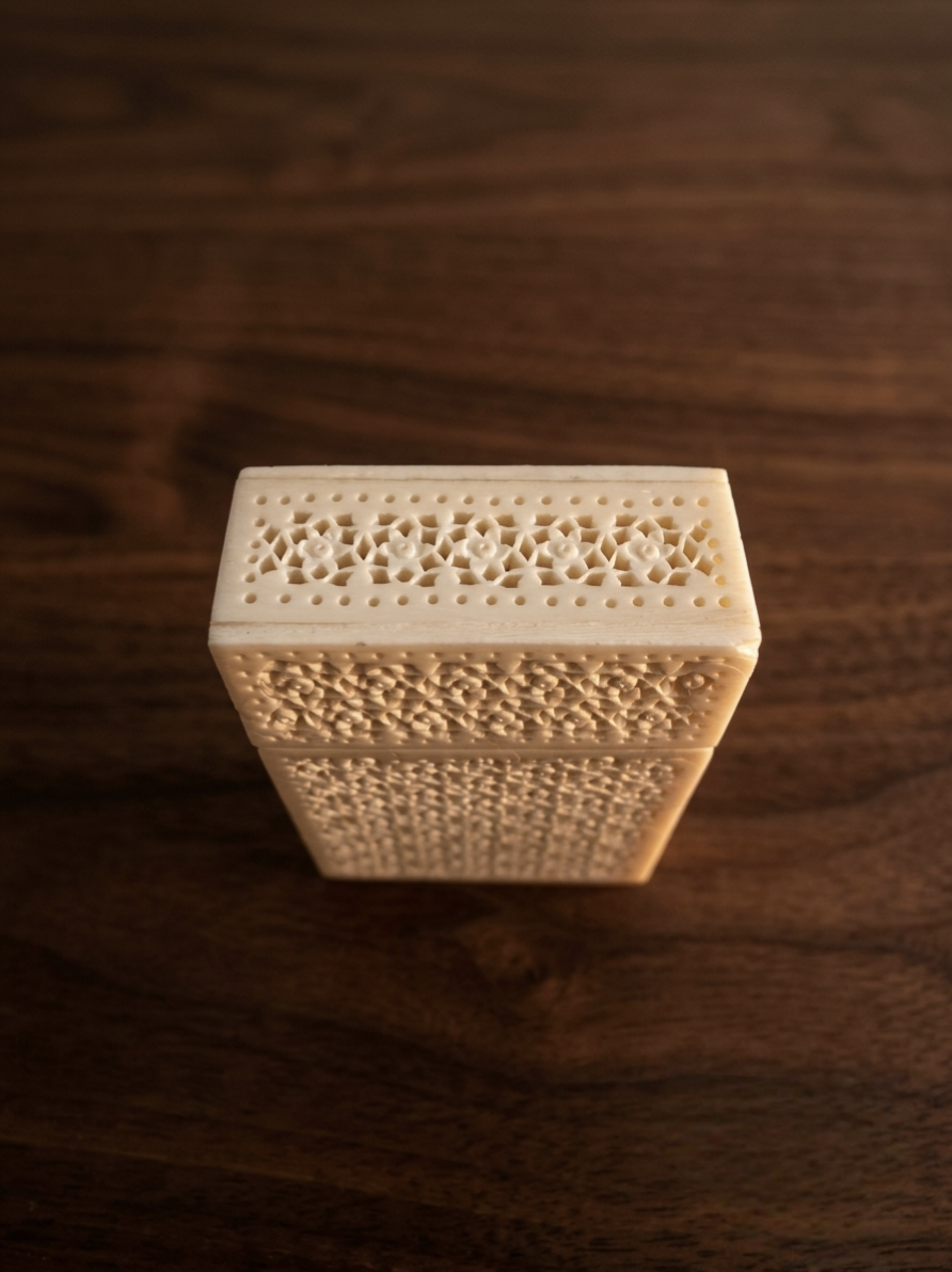 Velorune AsterLattice Bone Card Casket