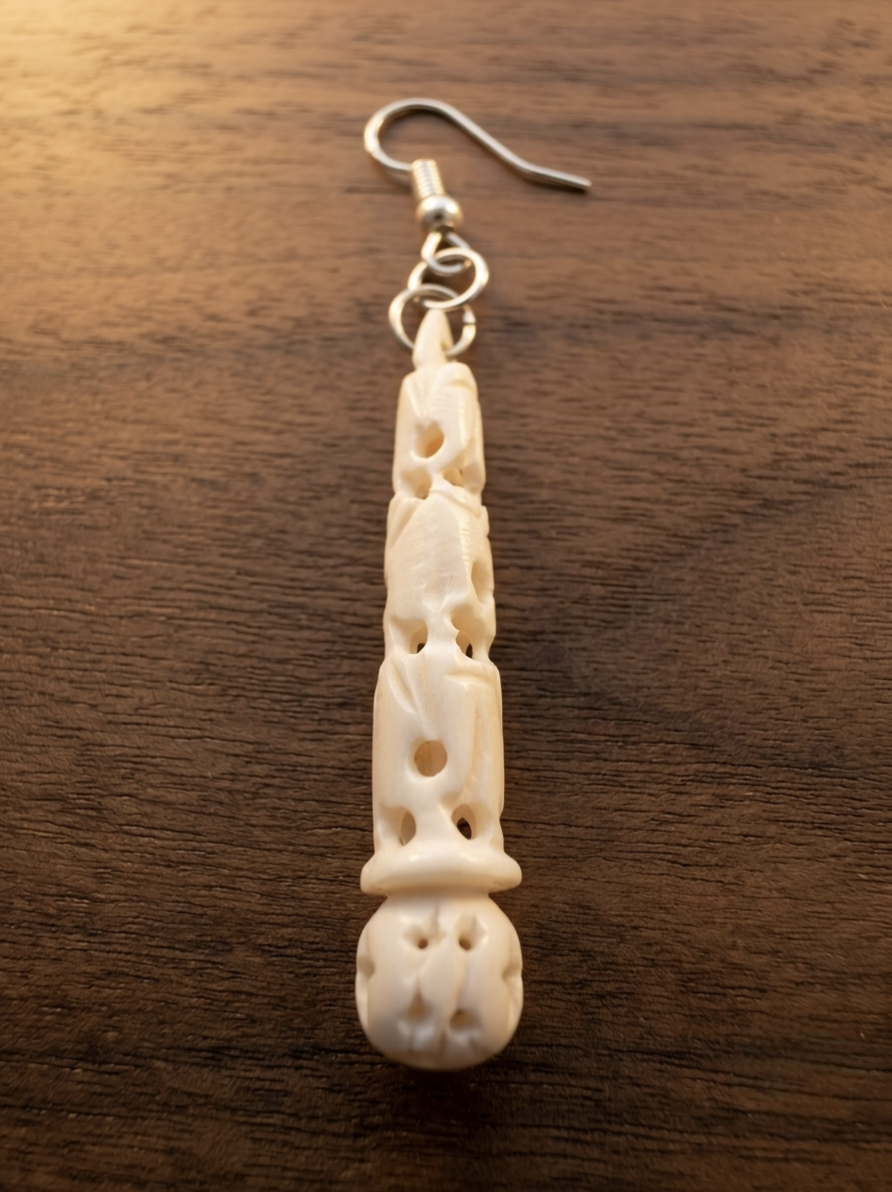 Nyxara Totem Drops Earrings