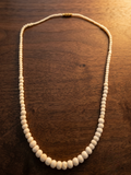 Serene Strand Bone Necklace