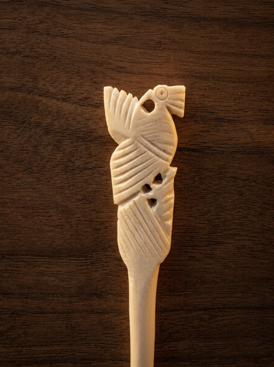 The Birds Hair Pin Stick Bone