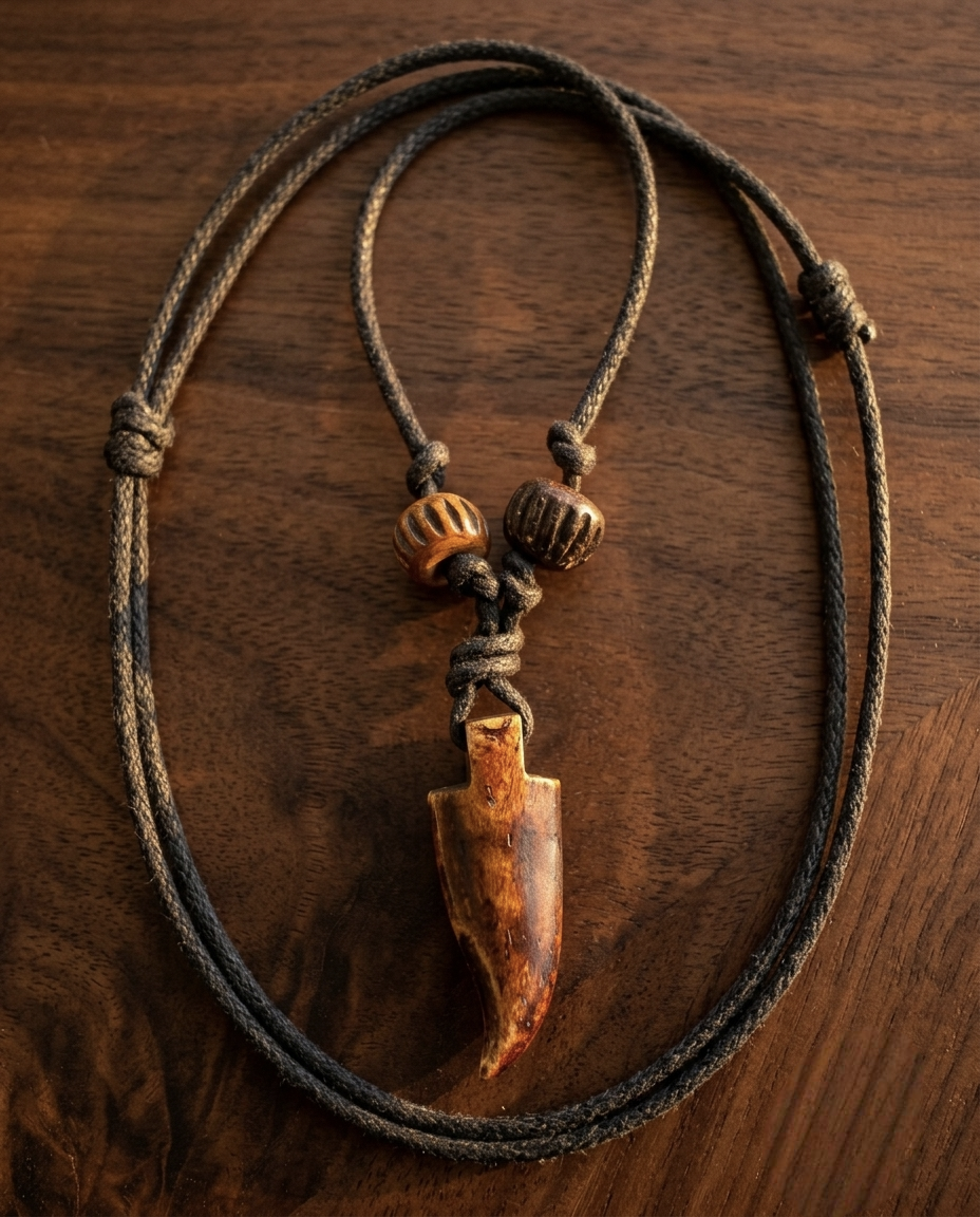 Desert Fang Bone Pendant