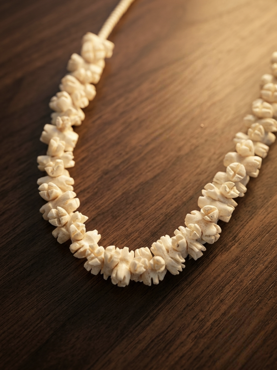 ShardBloom Bone Necklace