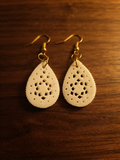 Auralis Filigree Drops Bone