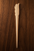 Feather Glide Bone Hair Pin