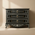 Midnight Blossom Inlay Chest